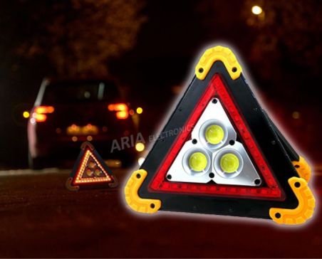 Επαναφορτιζόμενο Τρίγωνο  Led