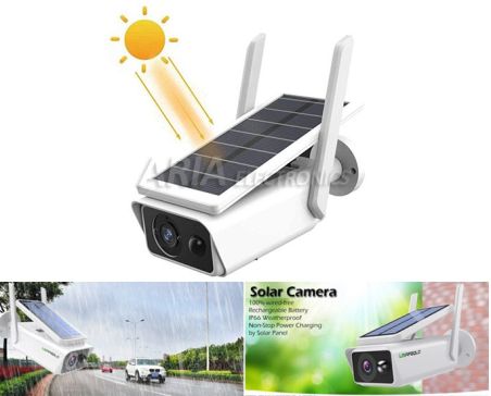 Ασύρματη Εξωτερική Κάμερα Ασφαλείας