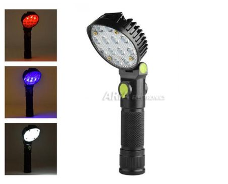 Επαναφορτιζόμενος Προβολέας Led