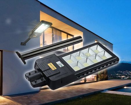 Ηλιακός Προβολέας Solar Panel 80w