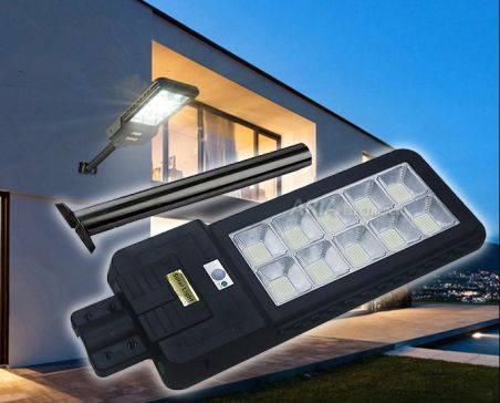 Ηλιακός Προβολέας Solar Panel 100w