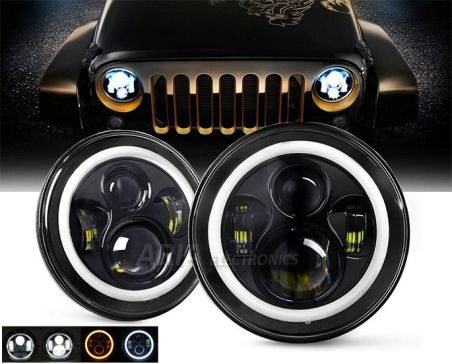 Σετ  Φανάρια Jeep 7"