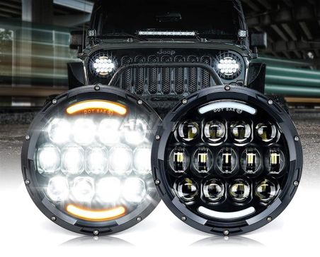 Σετ  Φανάρια Jeep 7"