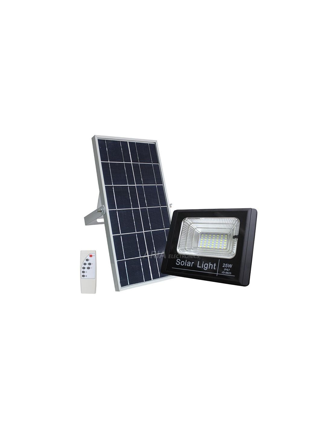 Solar Led 25 Led Προβολέας Εξωτερικού Χώρου 25w