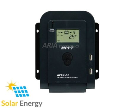 Ρυθμιστής  Φόρτισης Φωτοβολταϊκού  20A MPPT