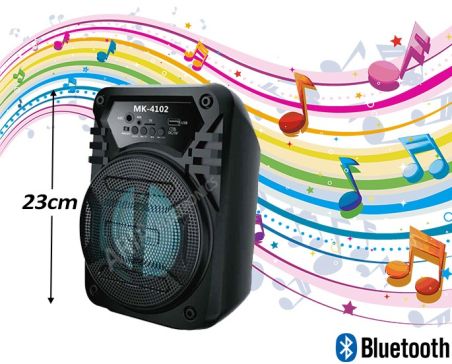 Φορητό Ηχείο Επαναφορτιζόμενο